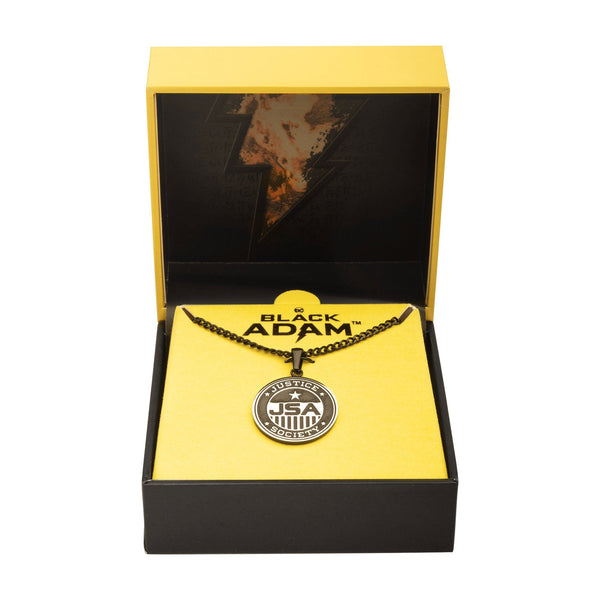 DC Comics Black Adam Black JSA Necklace