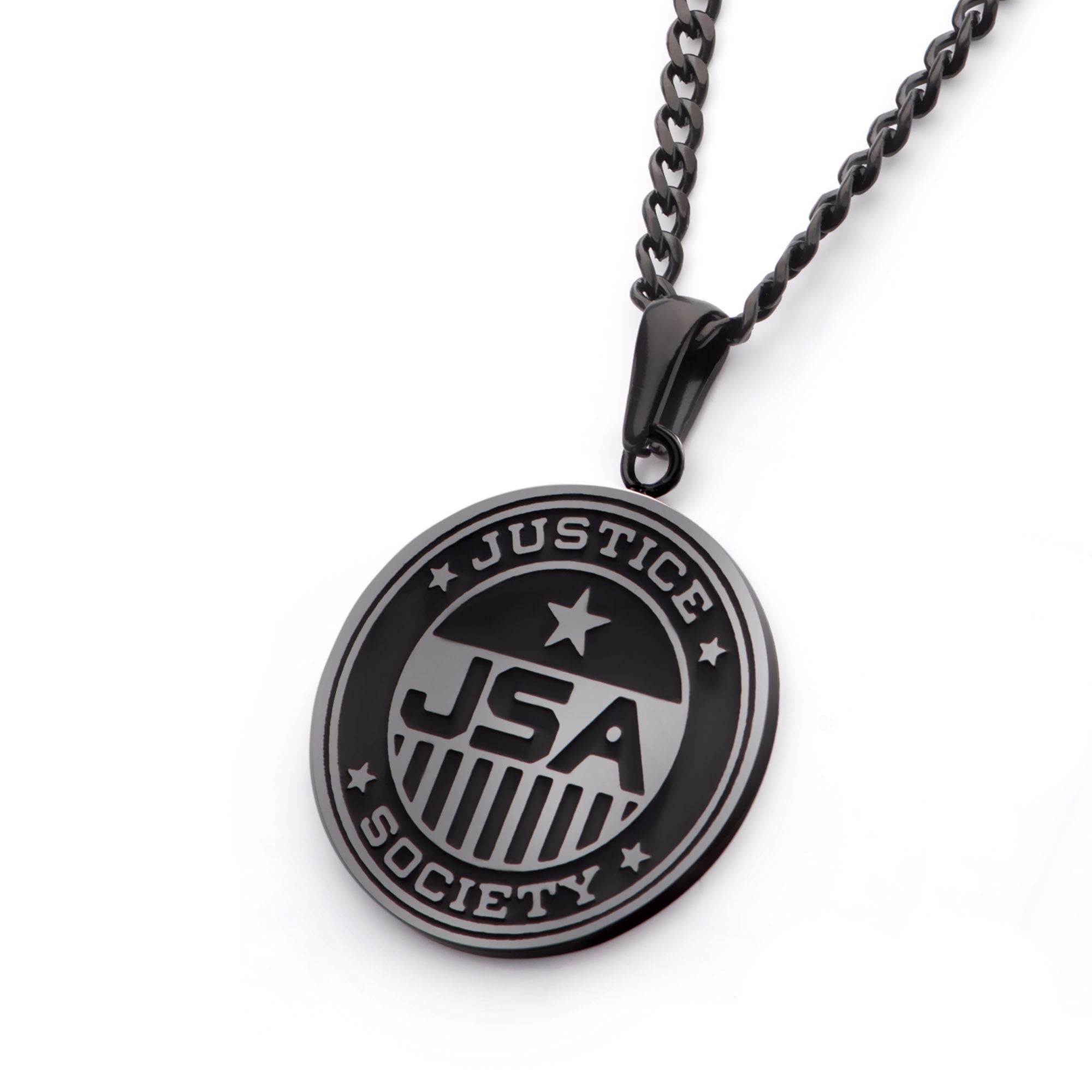 DC Comics Black Adam Black JSA Necklace - Jewelry Brands Shop