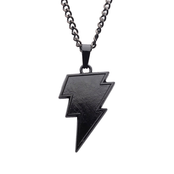 DC Comics Black Adam Black Lightning Necklace