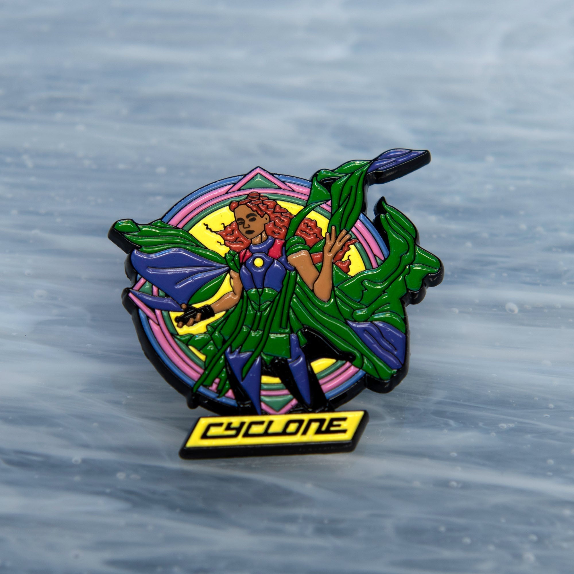 DC Comics Black Adam Cyclone Pin - Jewelry Brands Shop