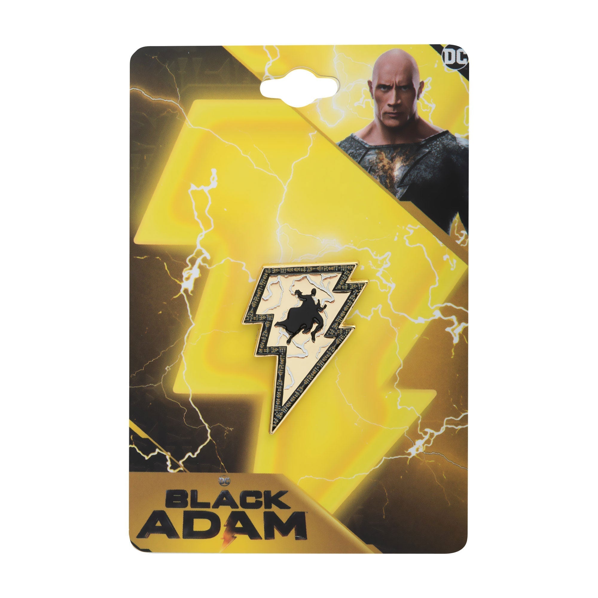 DC Comics Black Adam Lightning Bolt Pin - Jewelry Brands Shop