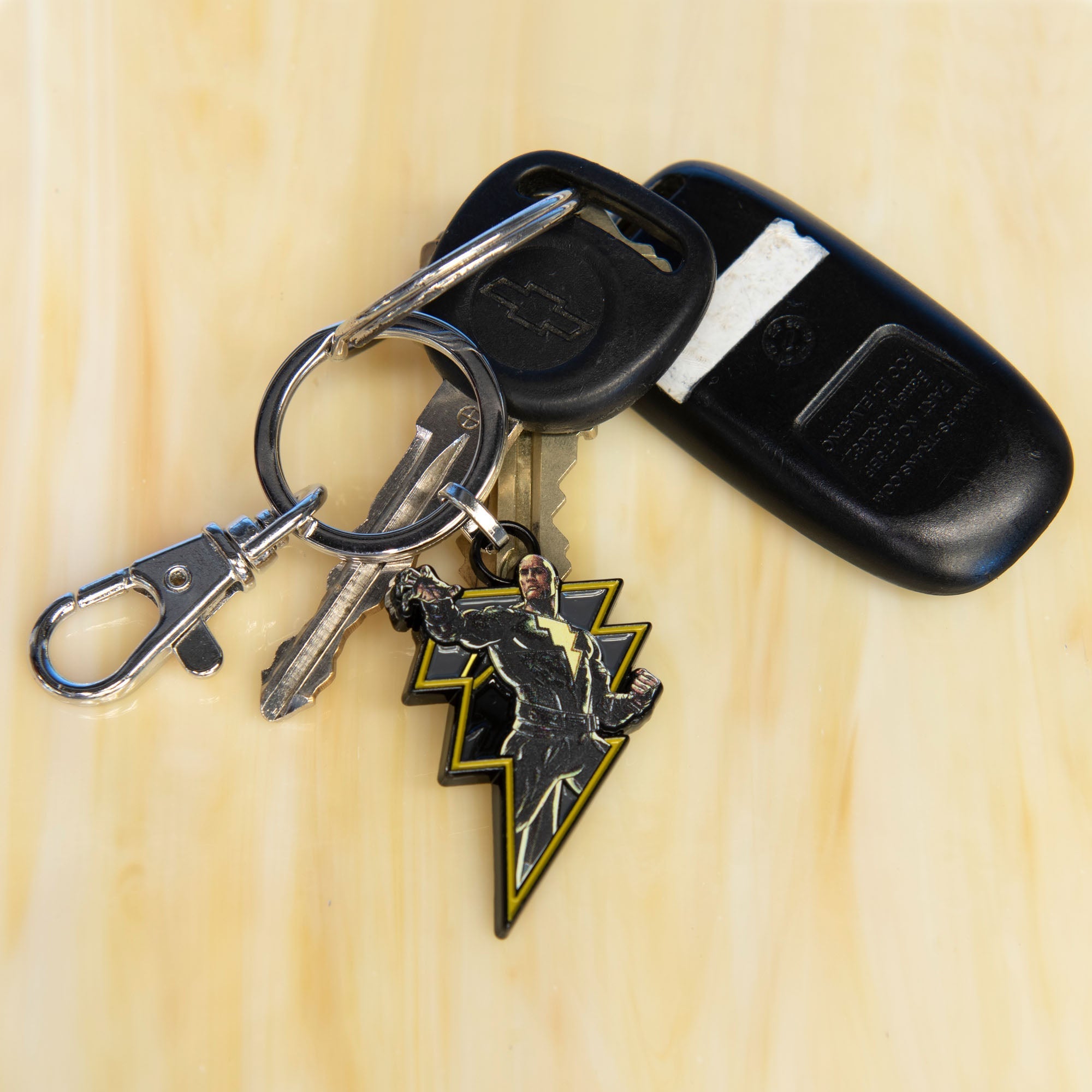 DC Comics Black Adam Lightning Keychain - Jewelry Brands Shop