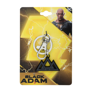 DC Comics Black Adam Triple Triangle Keychain - Jewelry Brands Shop