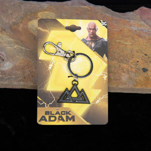 DC Comics Black Adam Triple Triangle Keychain - Jewelry Brands Shop