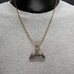 DC Comics Black Adam Triple Triangle Necklace - Jewelry Brands Shop