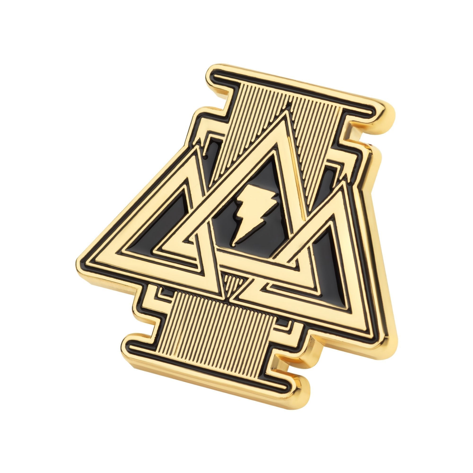 DC Comics Black Adam Triple Triangle Pin - Jewelry Brands Shop