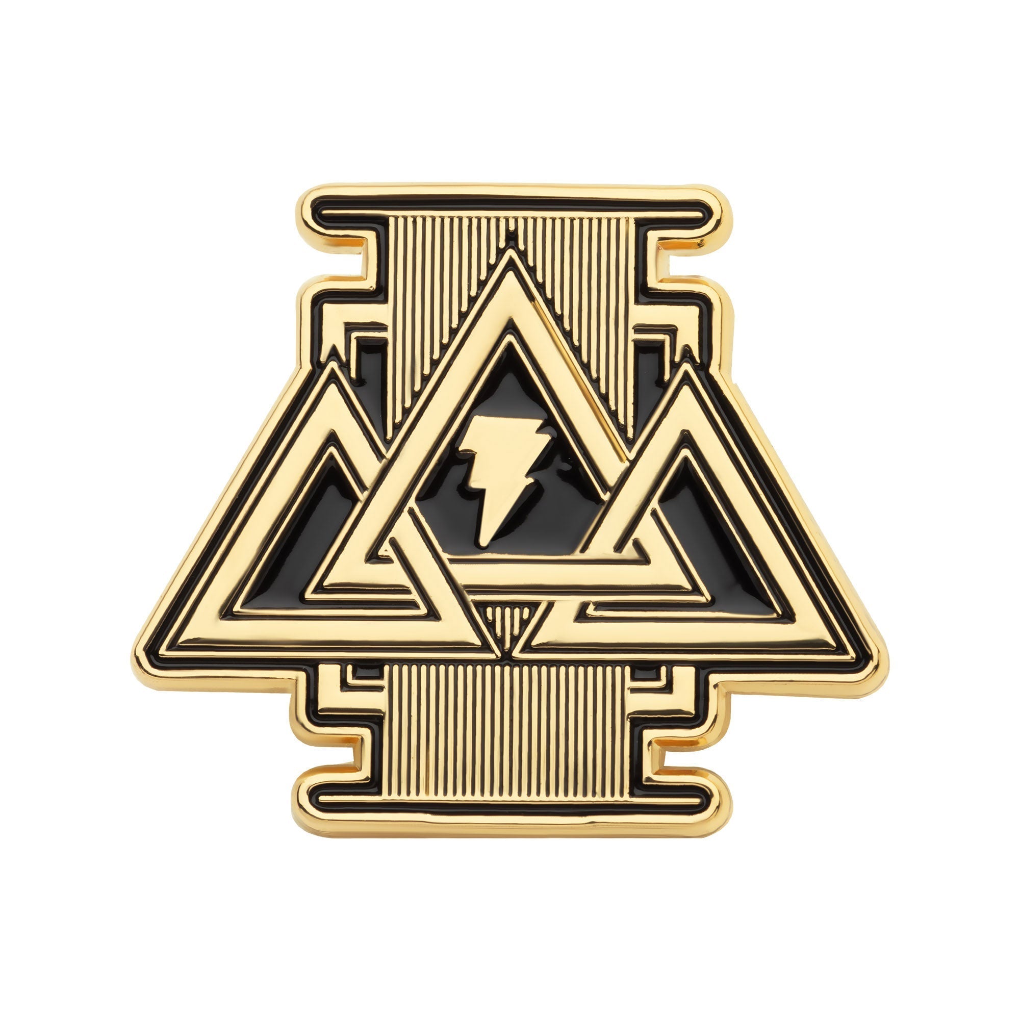 DC Comics Black Adam Triple Triangle Lapel Pin Collectible