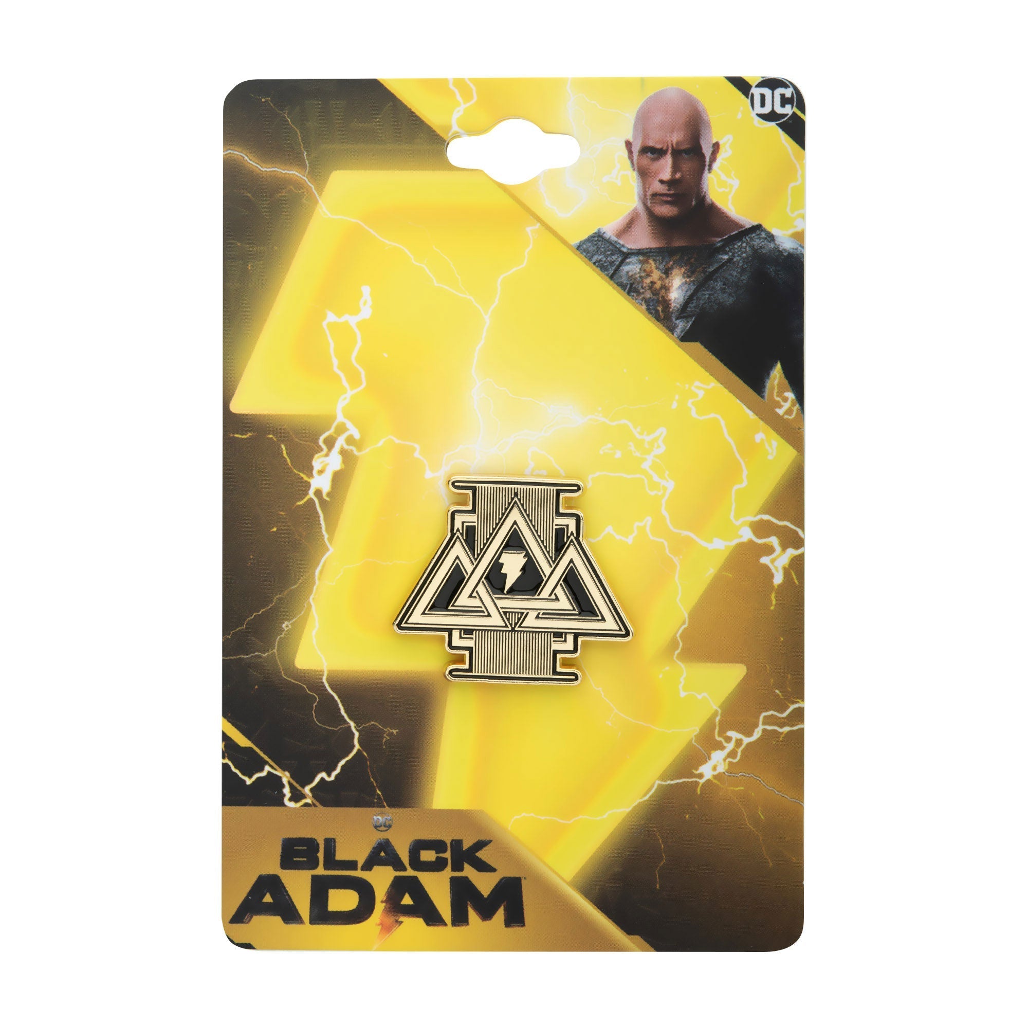 DC Comics Black Adam Triple Triangle Pin - Jewelry Brands Shop