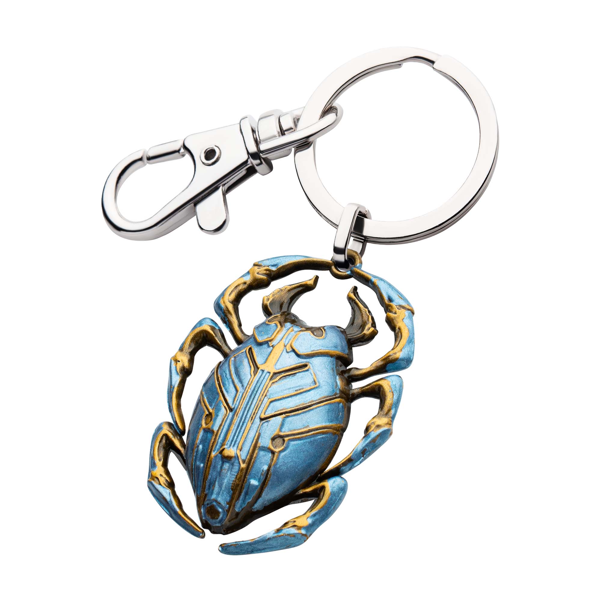 DC Comics Blue Beetle 3D Enamel Keychain - Jewelry Brands Shop