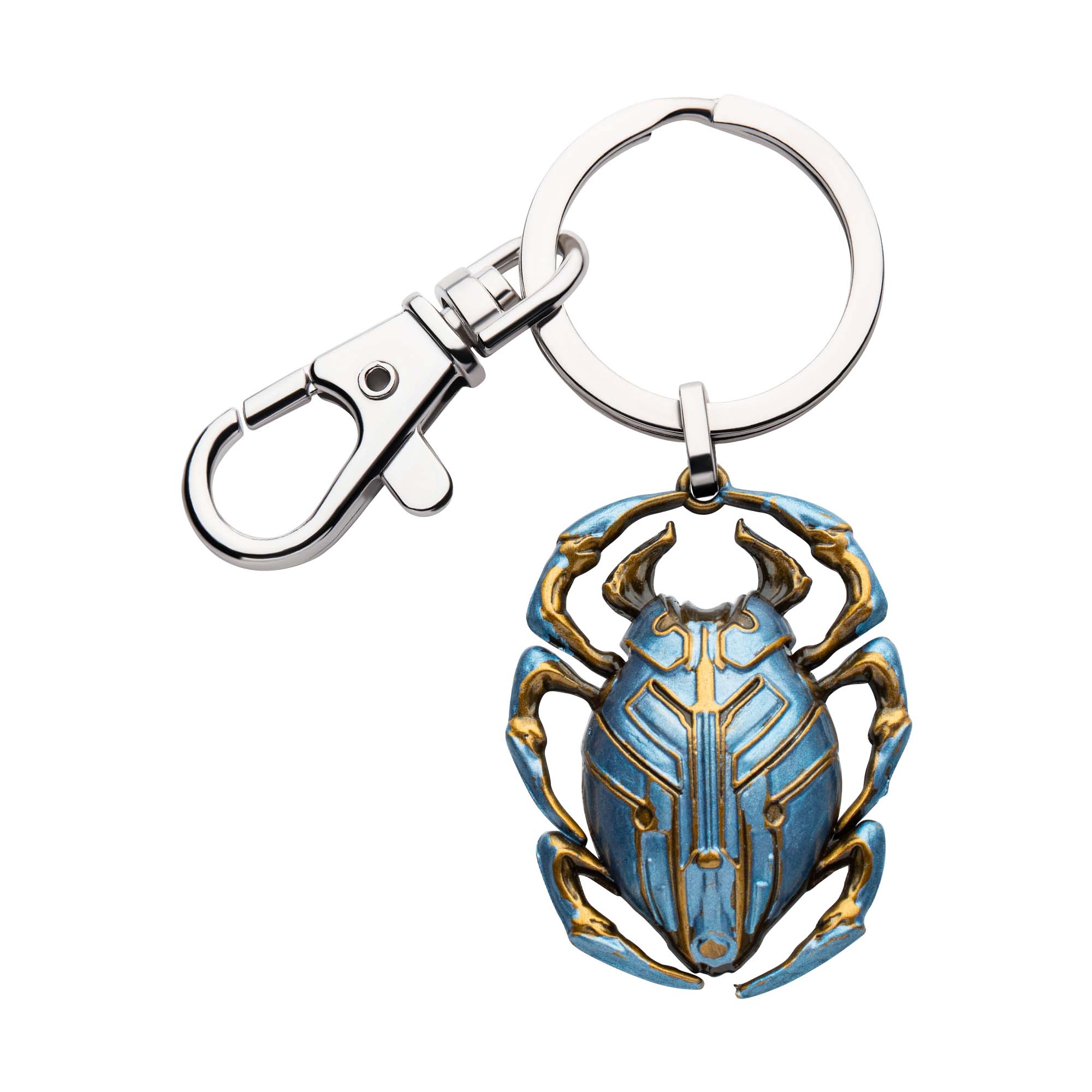 DC Comics Blue Beetle 3D Enamel Keychain - Jewelry Brands Shop