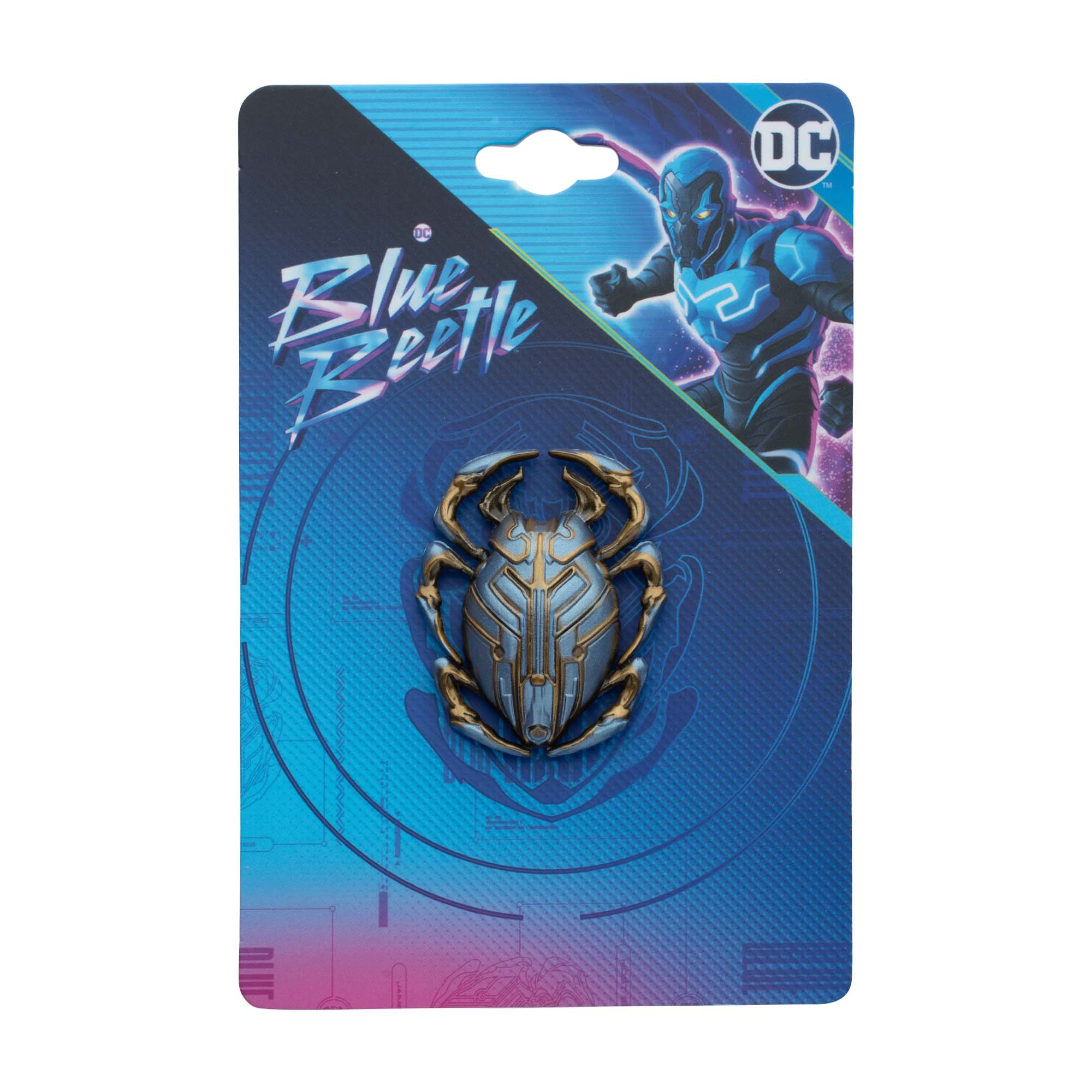 DC Comics Blue Beetle 3D Small Enamel Pin - Jewelry Brands Shop