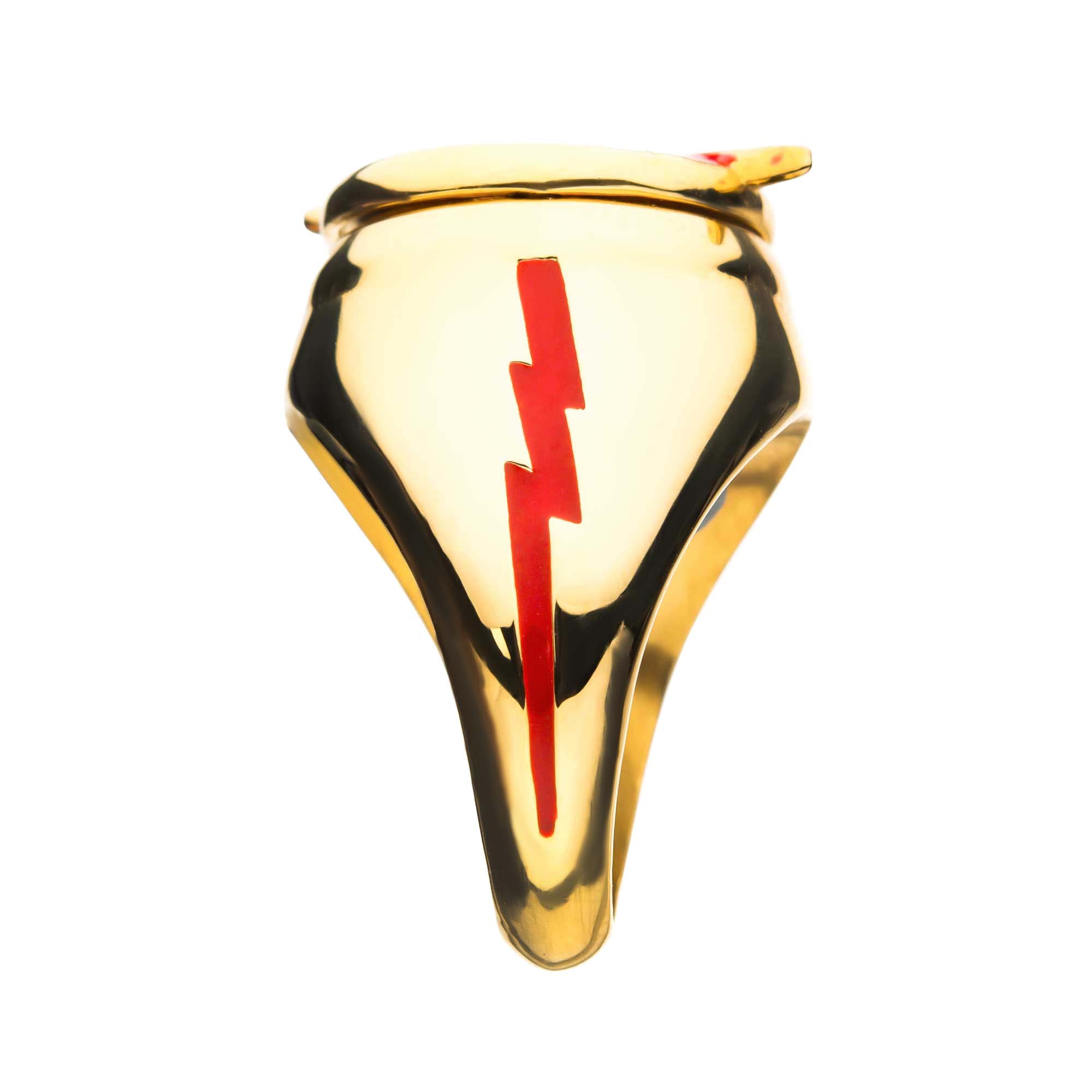 DC Comics Flash Ring with Costume Flip Lid Ring - Jewelry Brands Shop