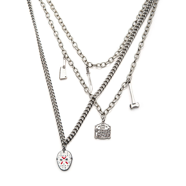 Friday  the 13th Jason Tier Necklace