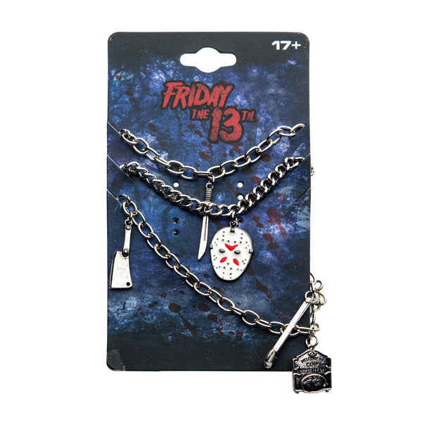 Friday  the 13th Jason Tier Necklace