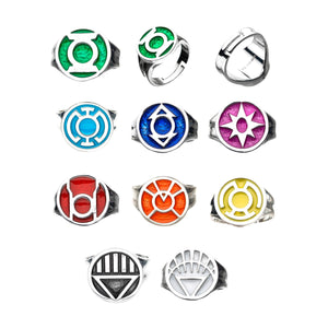 DC Comics Green Lantern Adjustable Ring Set - Jewelry Brands Shop