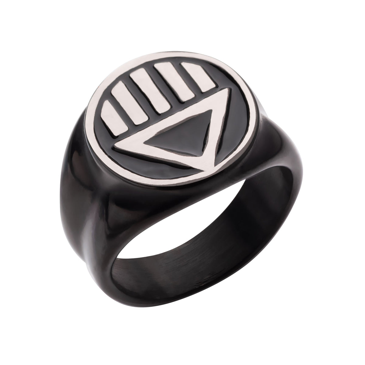 DC Comics Green Lantern "Death" Symbol Stainless Steel Ring