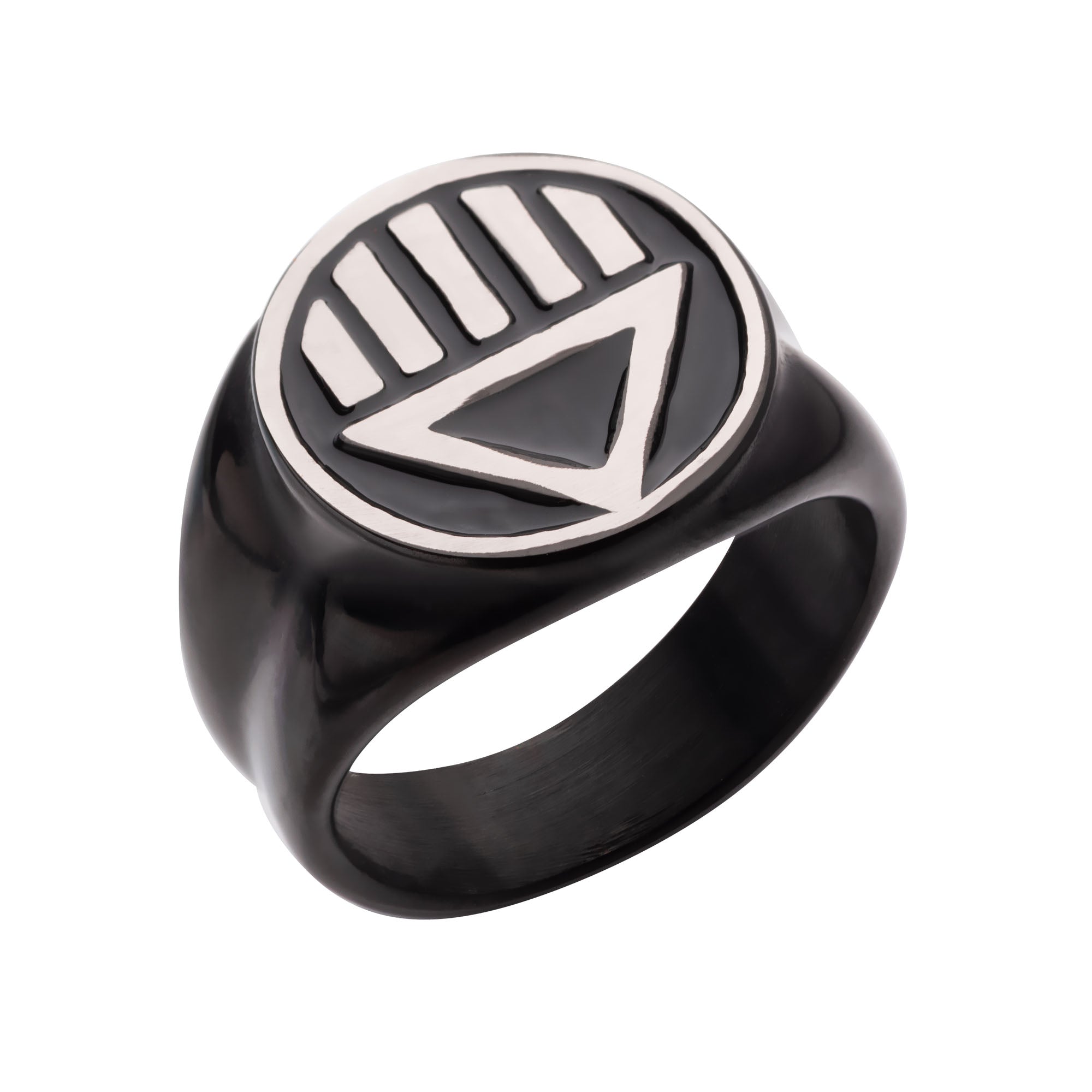 DC Comics Green Lantern "Death" Symbol Stainless Steel Ring - Jewelry Brands Shop