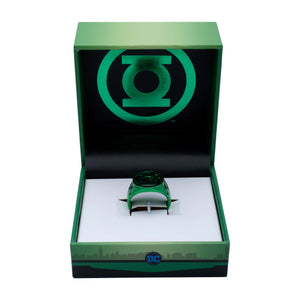 DC Comics Green Lantern "Will Power" Symbol Stainless Steel Ring [COMING SOON] - Jewelry Brands Shop