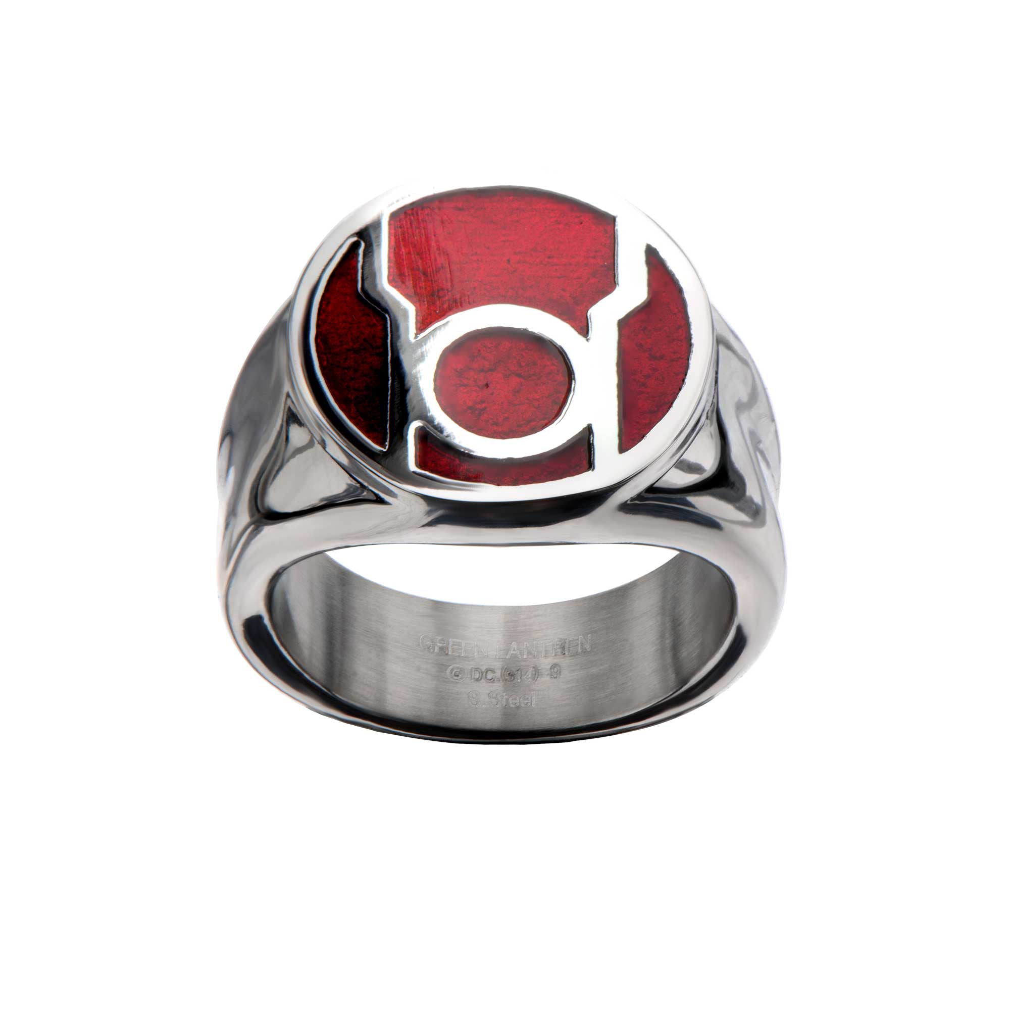 DC COMICS RED LANTERN RING - Jewelry Brands Shop