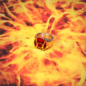 DC COMICS RED LANTERN RING - Jewelry Brands Shop