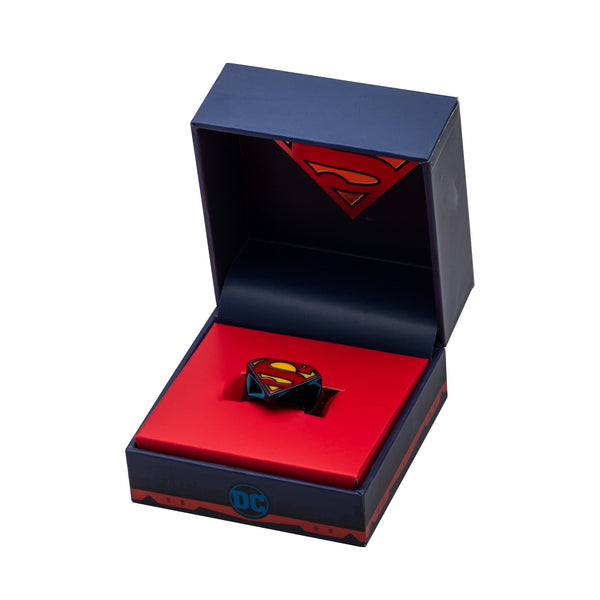 DC Comics Superman Logo Blue Ring