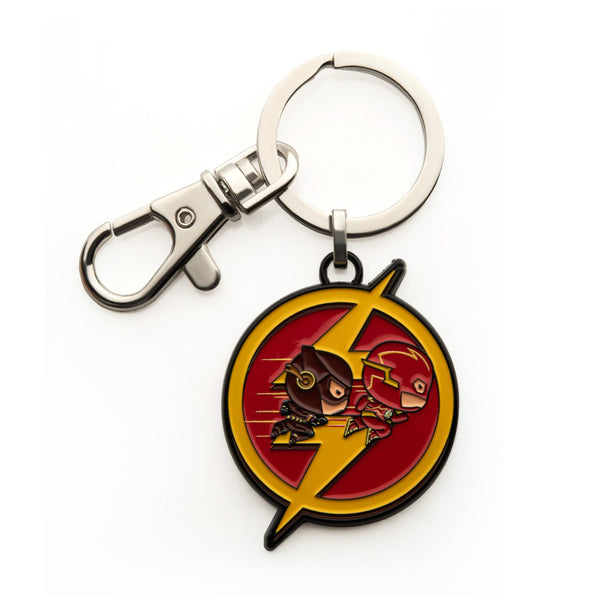 DC Comics The 2 Flashes Chibi Keychain