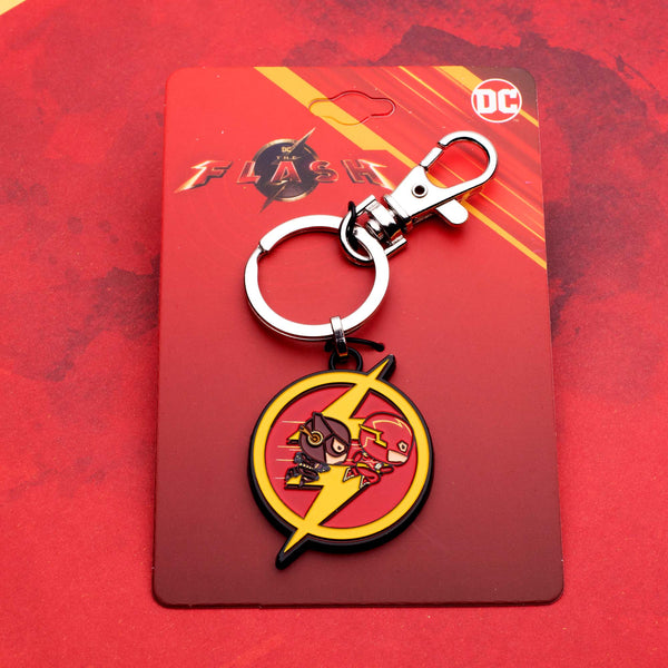 DC Comics The 2 Flashes Chibi Keychain