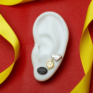 DC Comics The Flash 3pairs Logo Earring Set – Jewelry Brands Shop