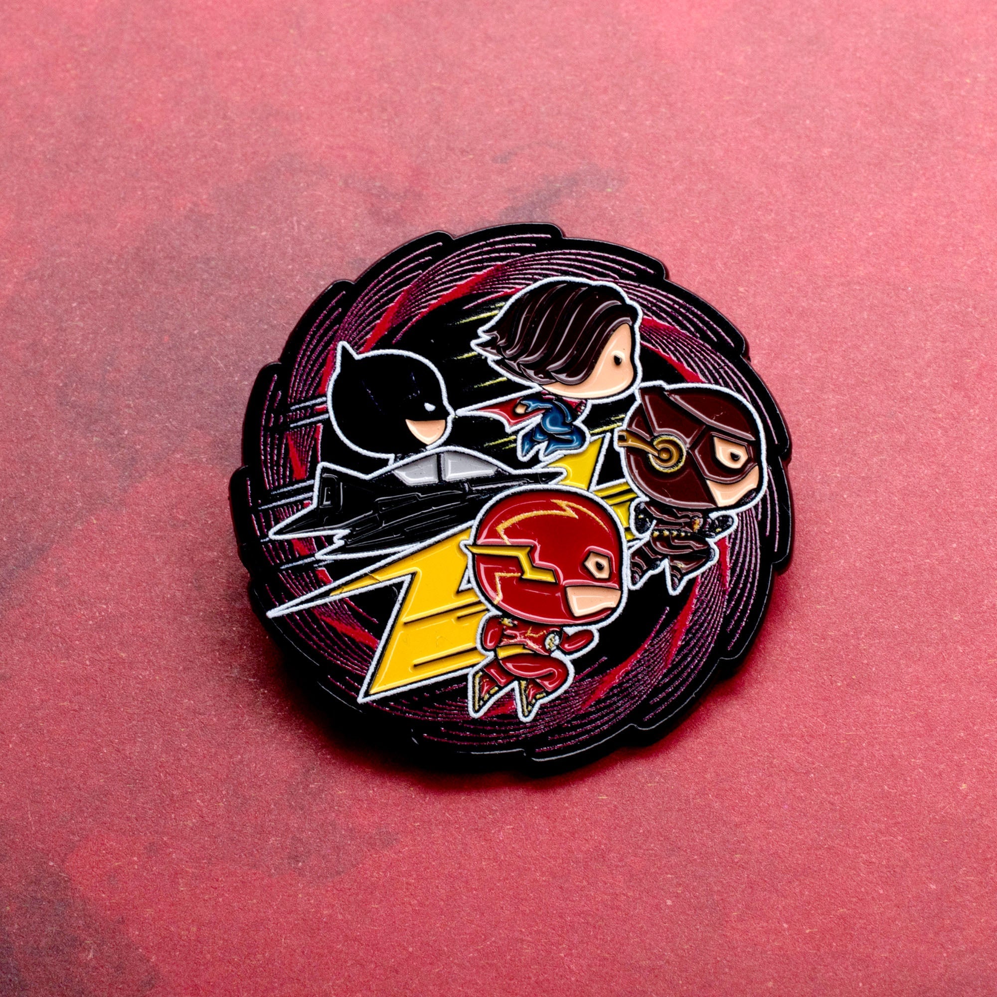 DC Comics The Flash and and Friends Pin - Jewelry Brands Shop