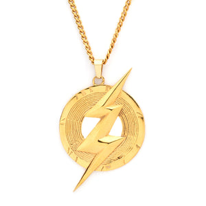 DC Comics The Flash Logo Men's Necklace - Jewelry Brands Shop