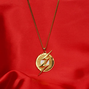 DC Comics The Flash Logo Men's Necklace - Jewelry Brands Shop