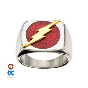 DC Comics The Flash Raise Lightning Bolt Ring - Jewelry Brands Shop