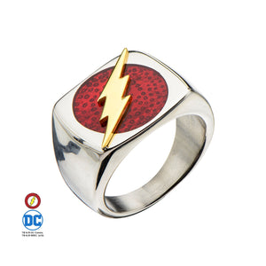 DC Comics The Flash Raise Lightning Bolt Ring - Jewelry Brands Shop