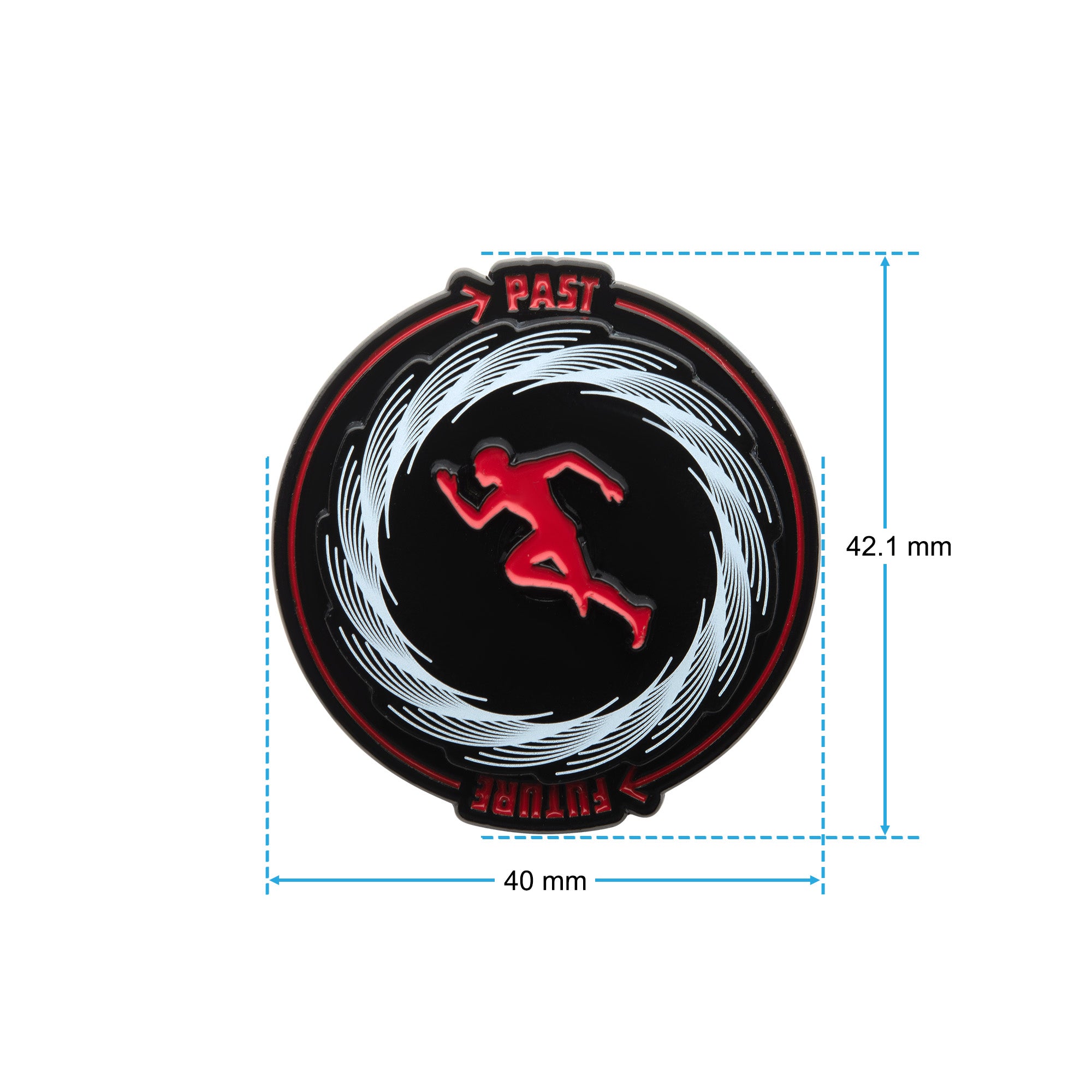 DC Comics The Flash Spinning Pin - Jewelry Brands Shop