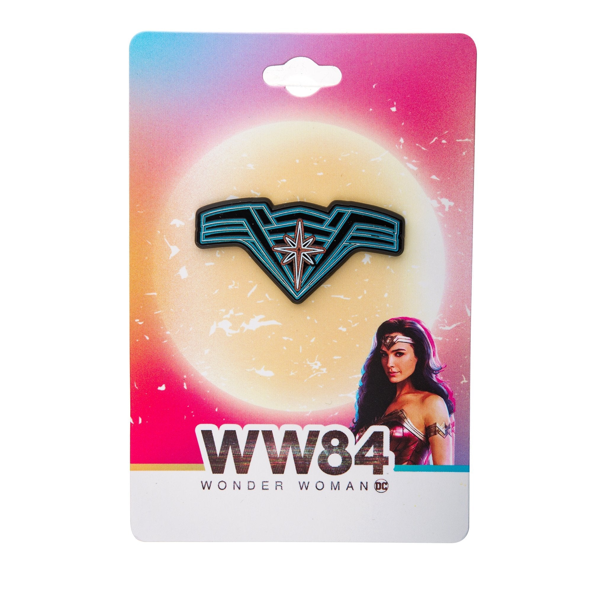 DC Comics, Wonder Woman 84 Neon Light Tiara Lapel Pin - Jewelry Brands Shop