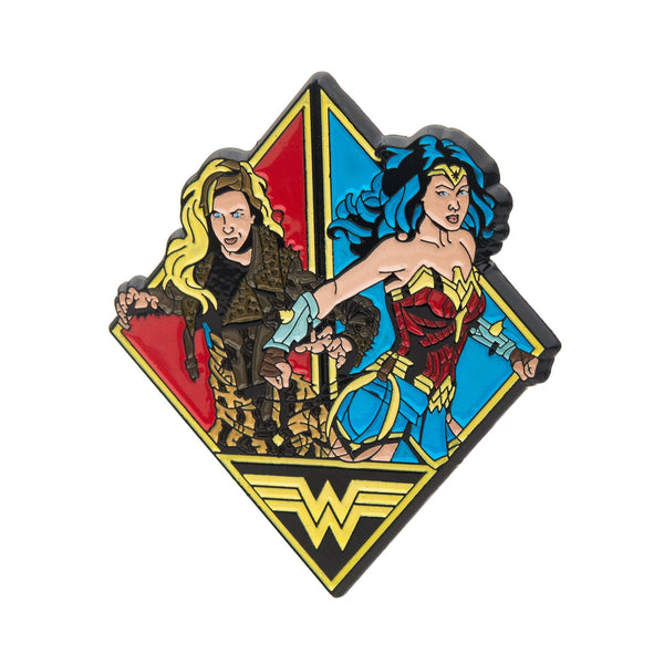 DC Comics Wonder Woman and Cheetah Lapel Pin