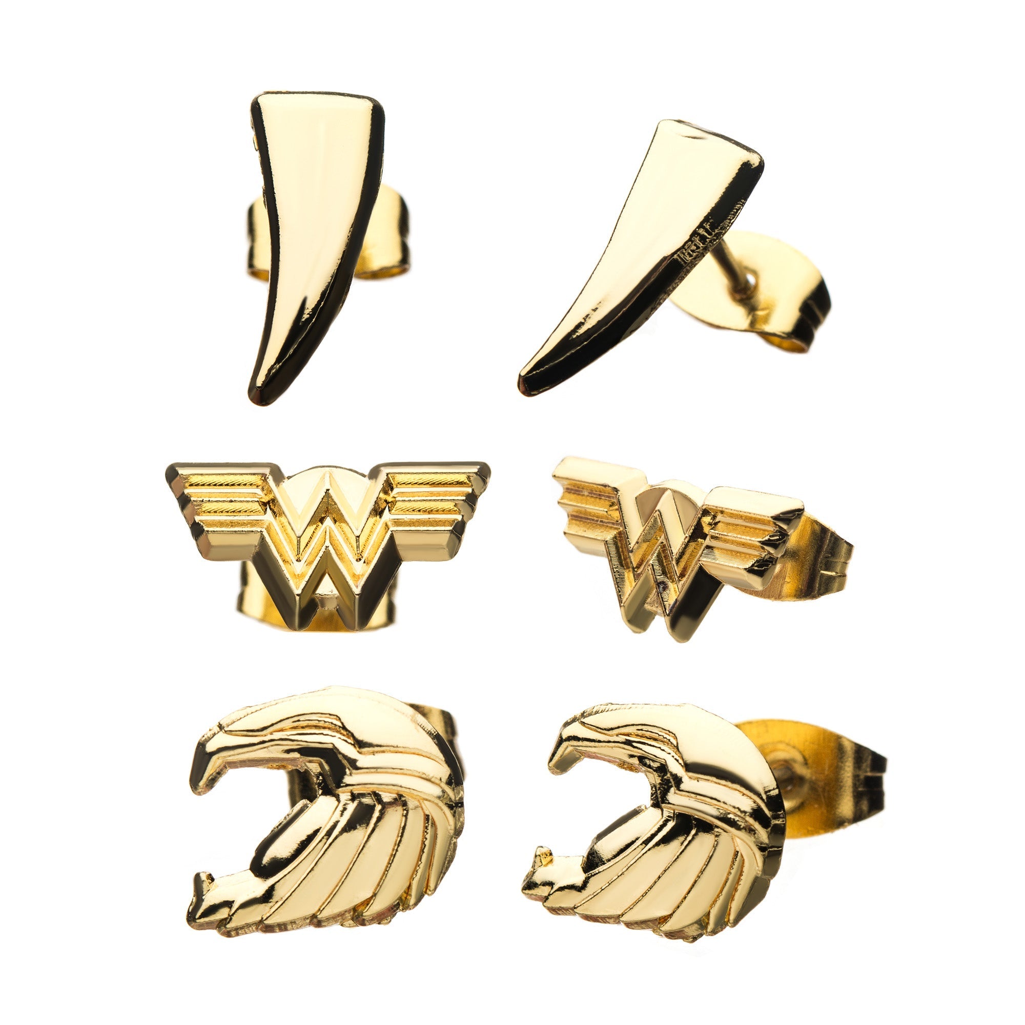 Dc Comics Wonder Woman Stud Earrings Set – Jewelry Brands Shop
