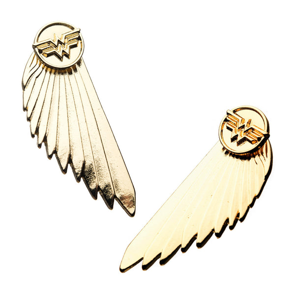 DC Comics Wonder Woman Wing Stud Earrings