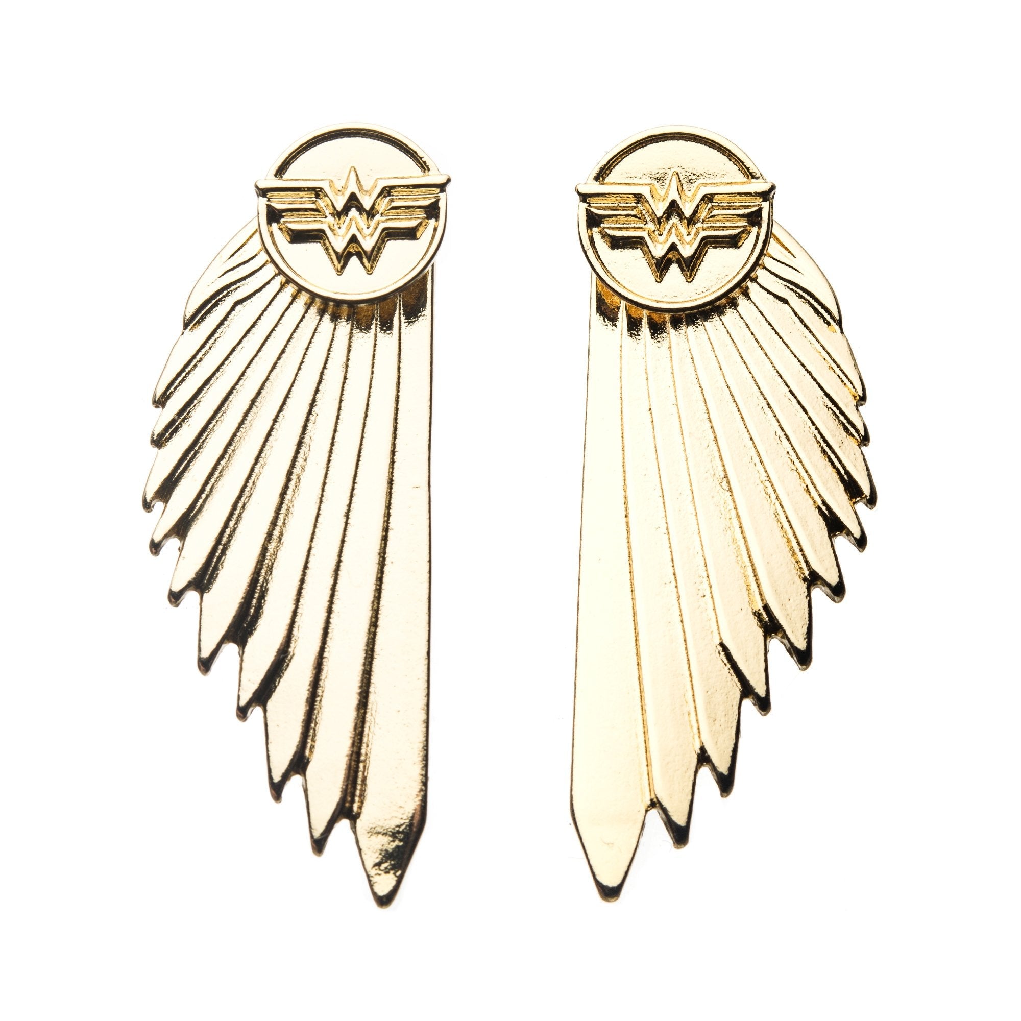 DC Comics Wonder Woman Wing Stud Earrings - Jewelry Brands Shop