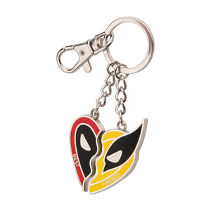 Marvel Deadpool  Multi Charm Keychain