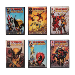 Marvel Deapool Movie 3 Six Pin Set