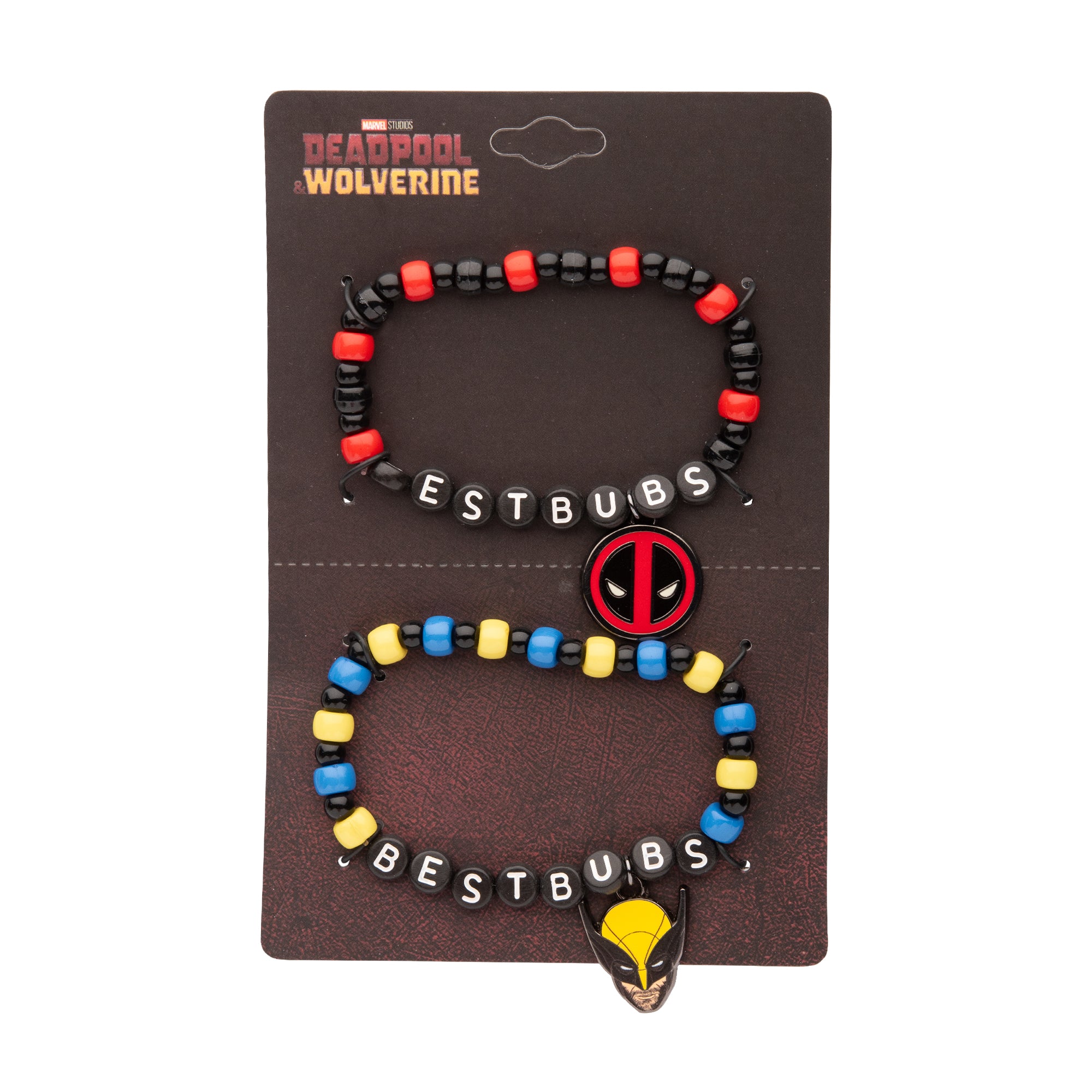 Marvel Deadpool & Wolverine Best Friends Bracelet Set