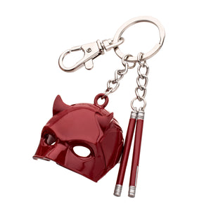 Daredevil Mask Red 3D Keychain