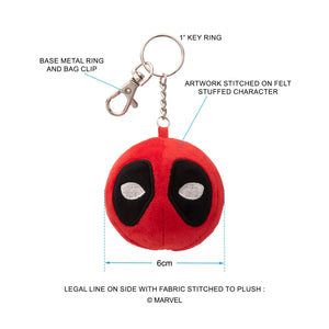 Deadpool Plush Kechain - Jewelry Brands Shop