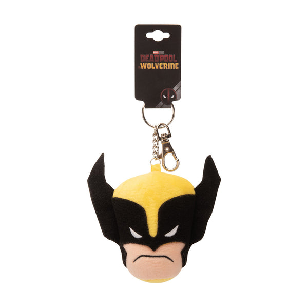 Deadpool Wolverine Plush Keychain