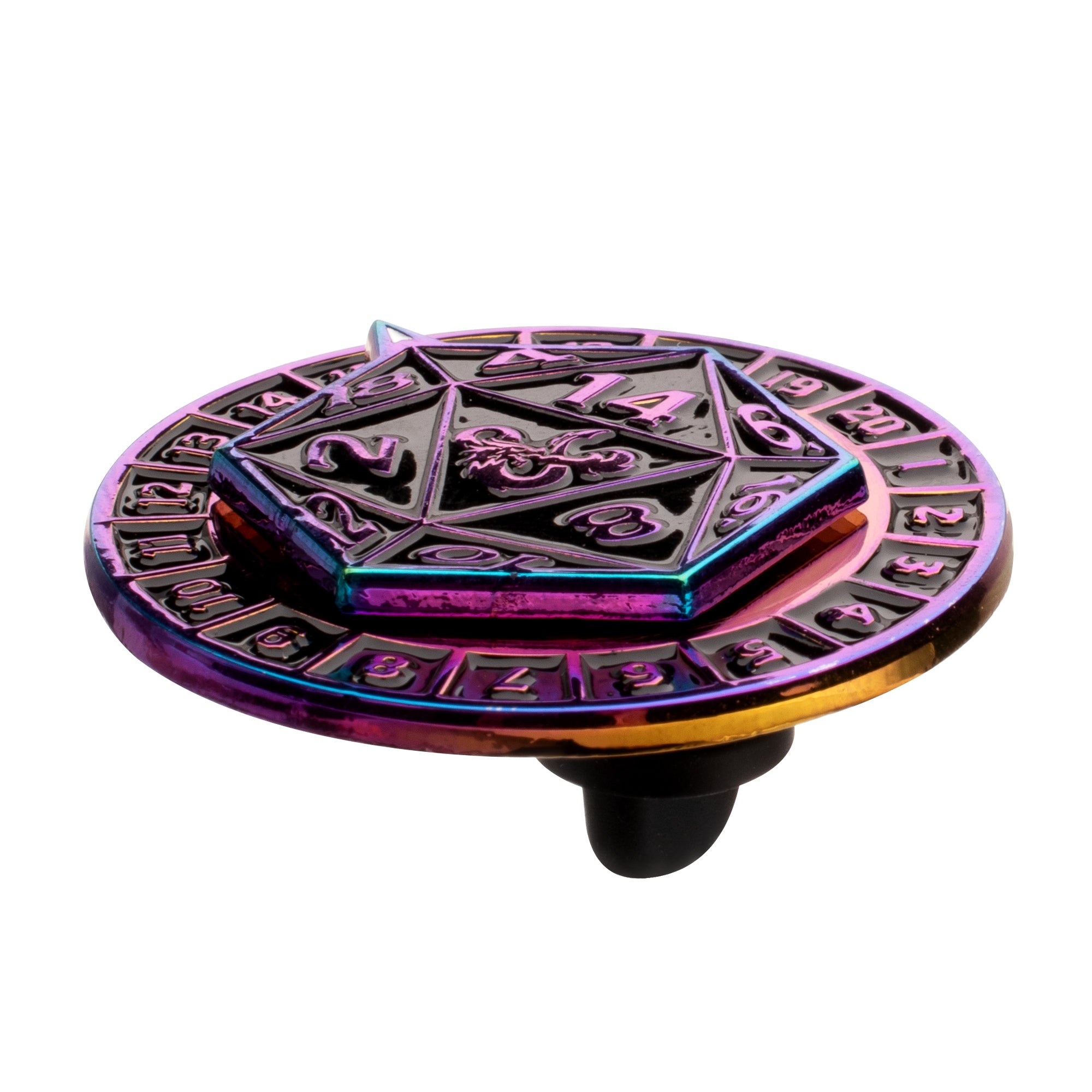 Dungeon and Dragons Dice Spinning Pin