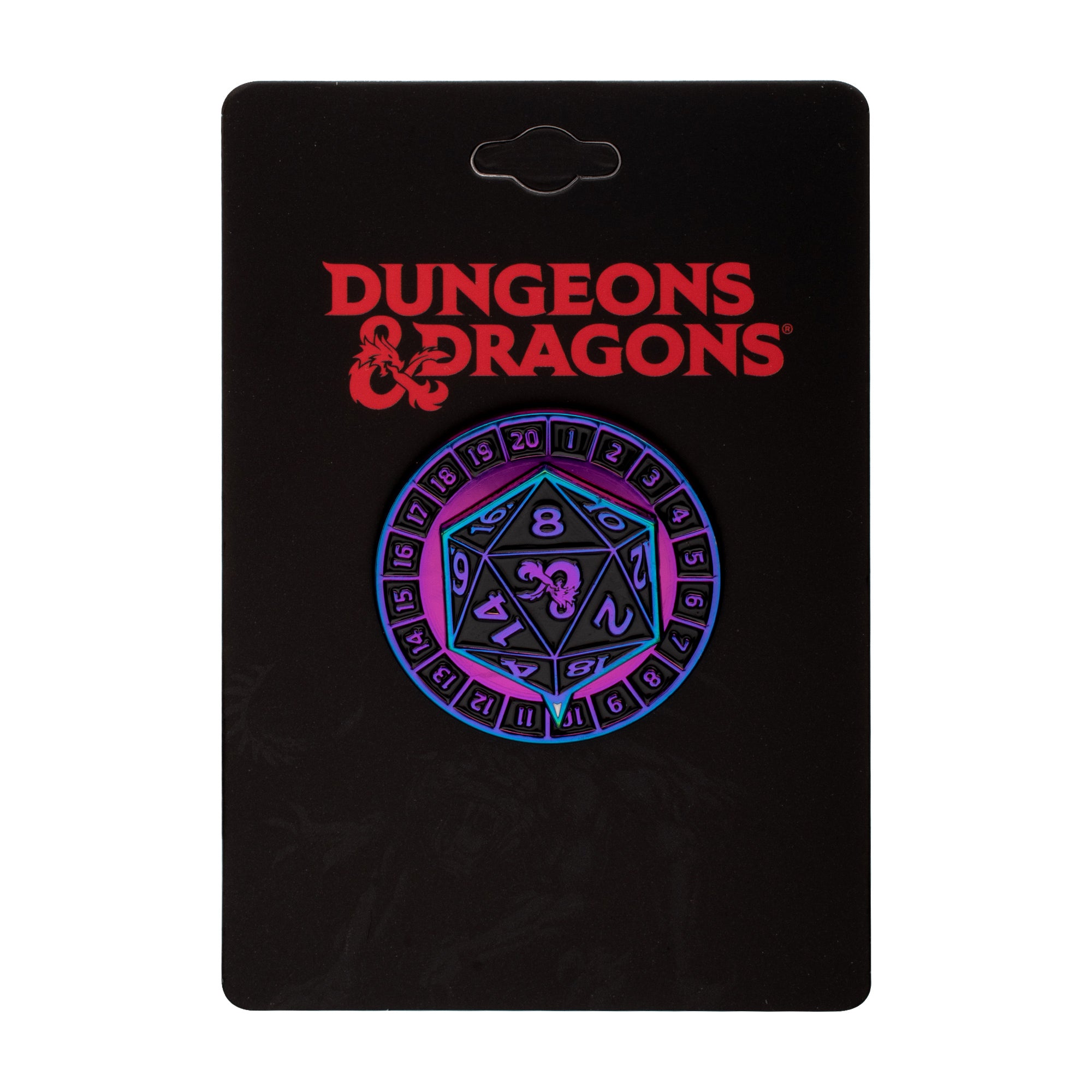 Dungeon and Dragons Dice Spinning Pin