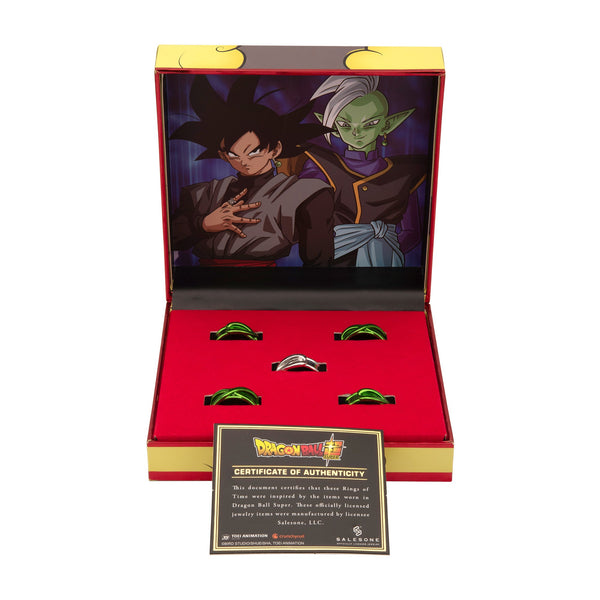 Dragon Ball Super 5pcs Adjustable Time Ring Set