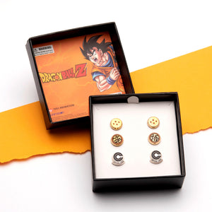 Dragon Ball Z 3 Pairs Earrings Set - Jewelry Brands Shop