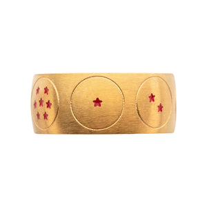 Dragon Ball Z 4 Star Dragon Ball Ring - Jewelry Brands Shop